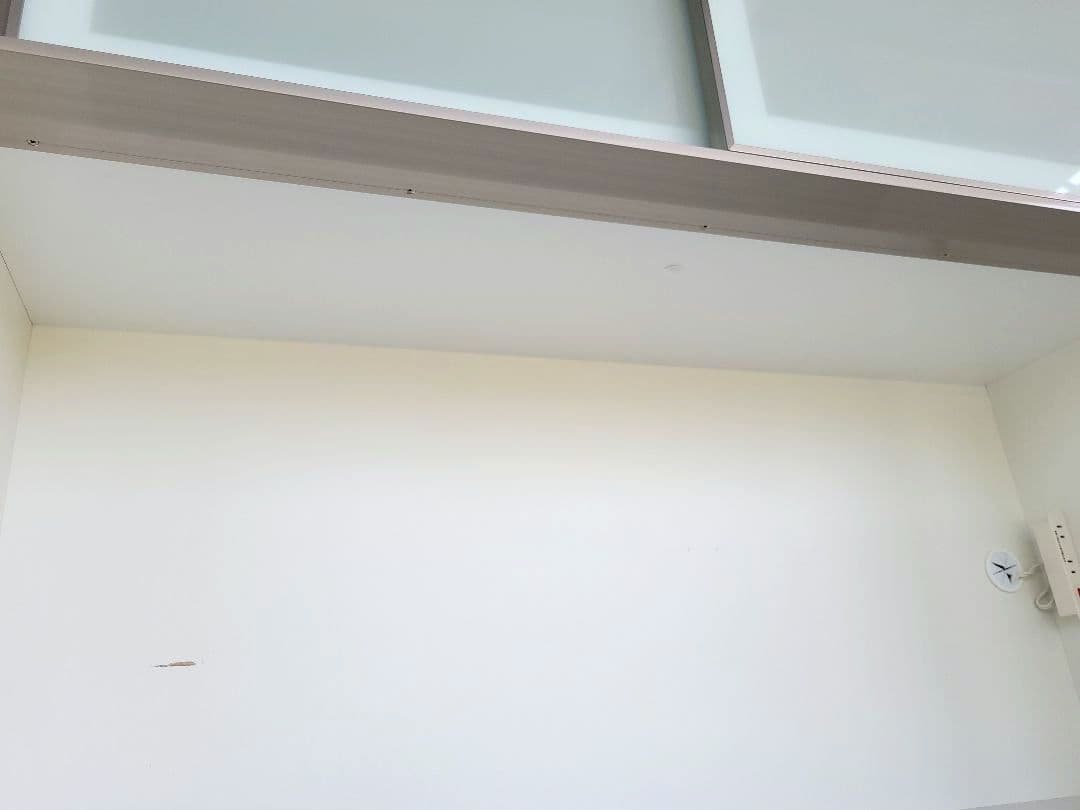 引取り限定！幅120cm キッチンボード 食器棚 アルミナ2 120KB ニトリ