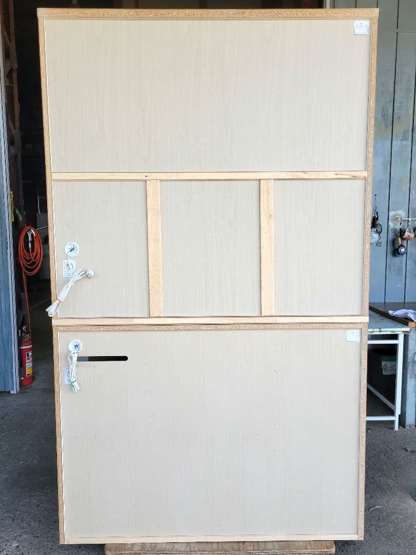 引取り限定！幅120cm キッチンボード 食器棚 アルミナ2 120KB ニトリ