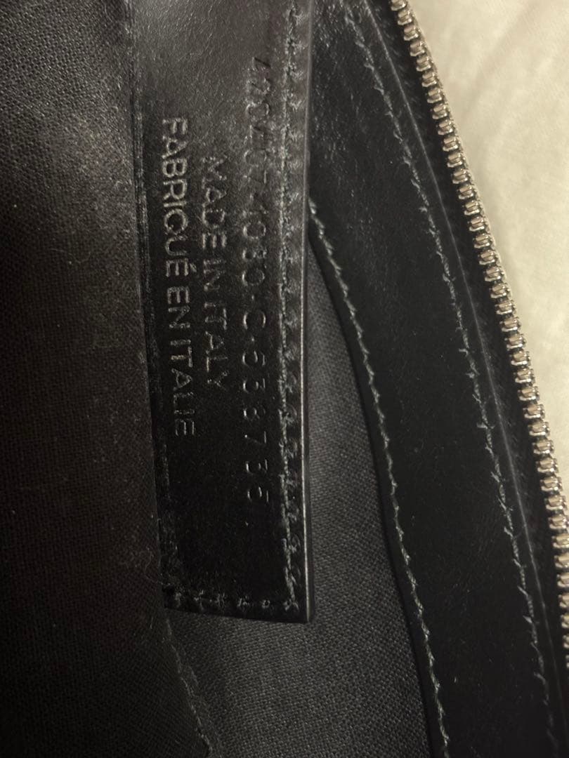 【BALENCIAGA】クラッチバッグ ベージュ