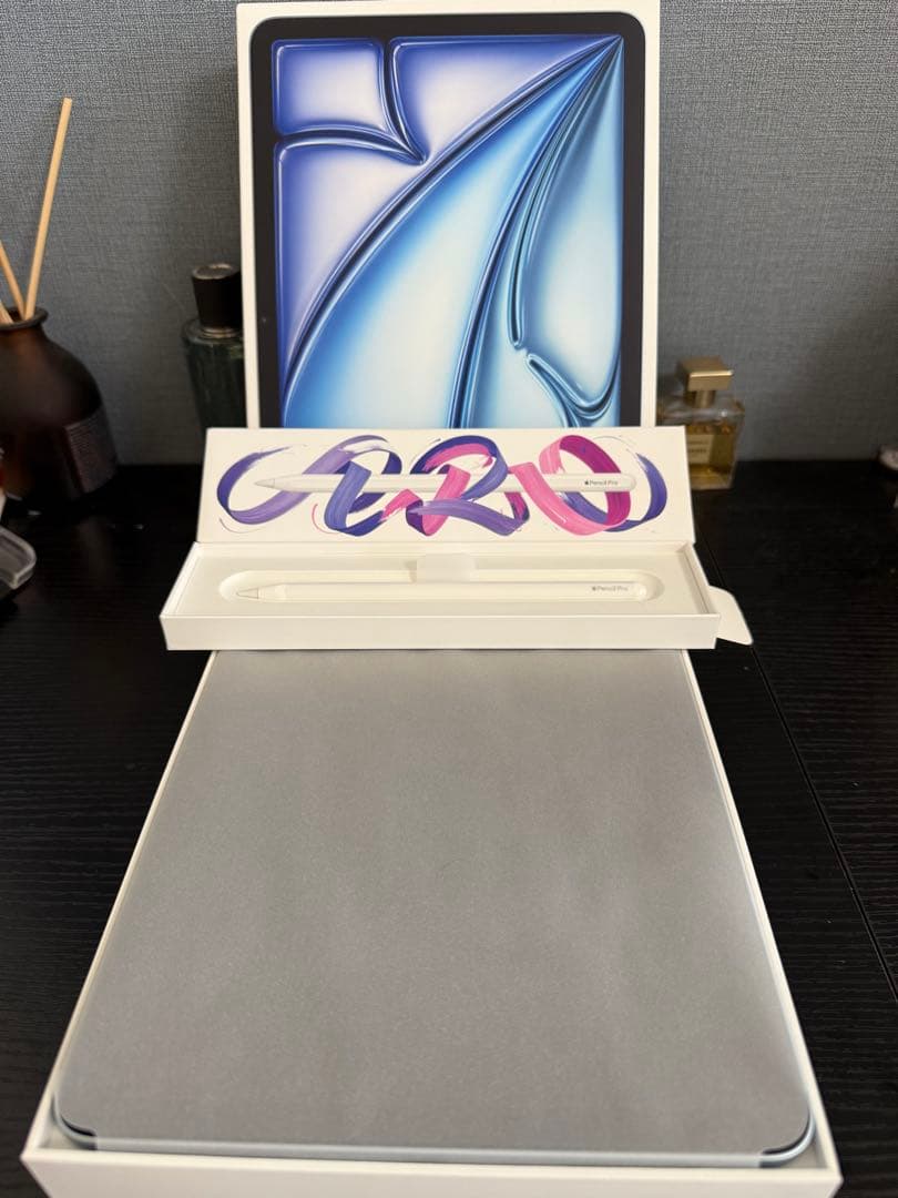 【Apple Pencil Pro付】iPad Air M2 128GB ブルー