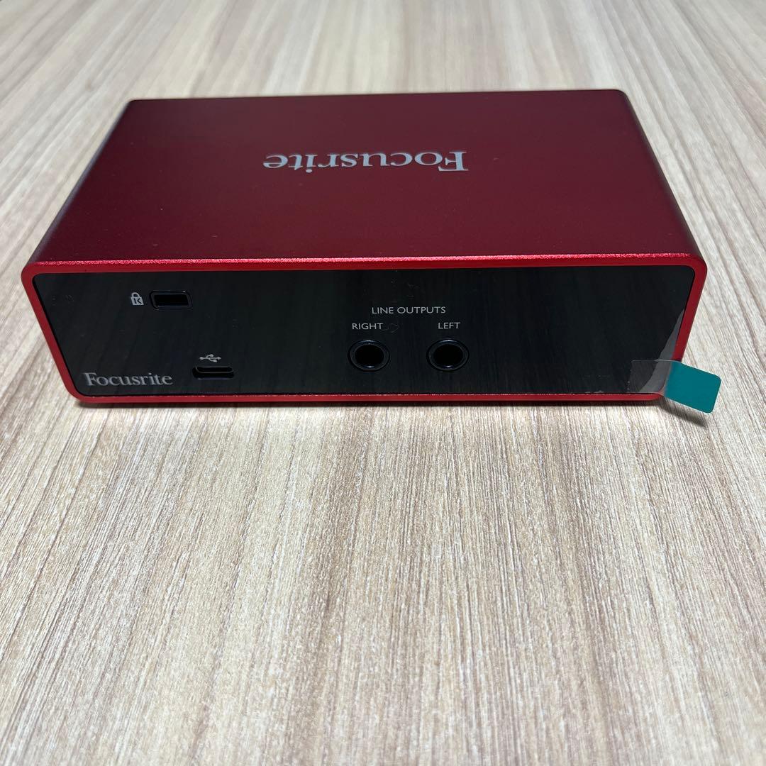 Focusrite Scarlett solo 本体のみ