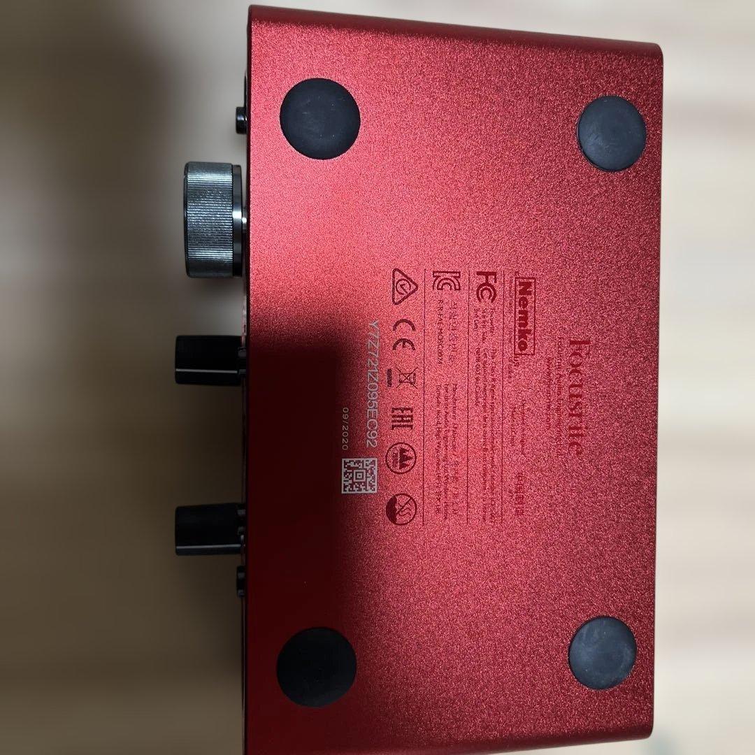 Focusrite Scarlett solo 本体のみ