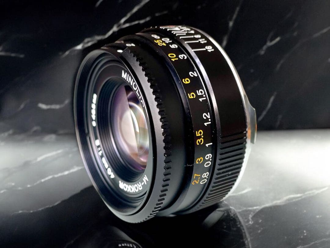 【OH済 】極上美品　オール純正　M-ROKKOR 40mm Leica ライカ