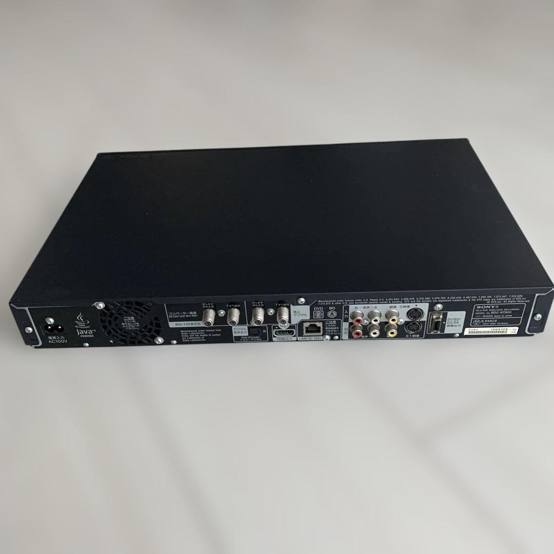 SONY ブルーレイレコーダー BTZ-AT900