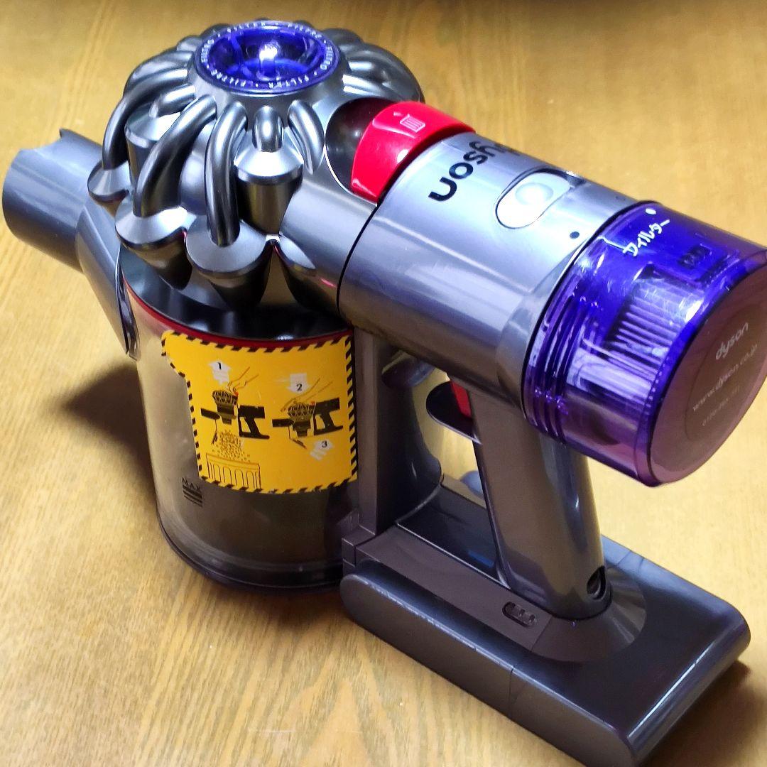 ダイソン V8SV10K 掃除機 分解清掃済み 動作品 純正バッテリー３つセット