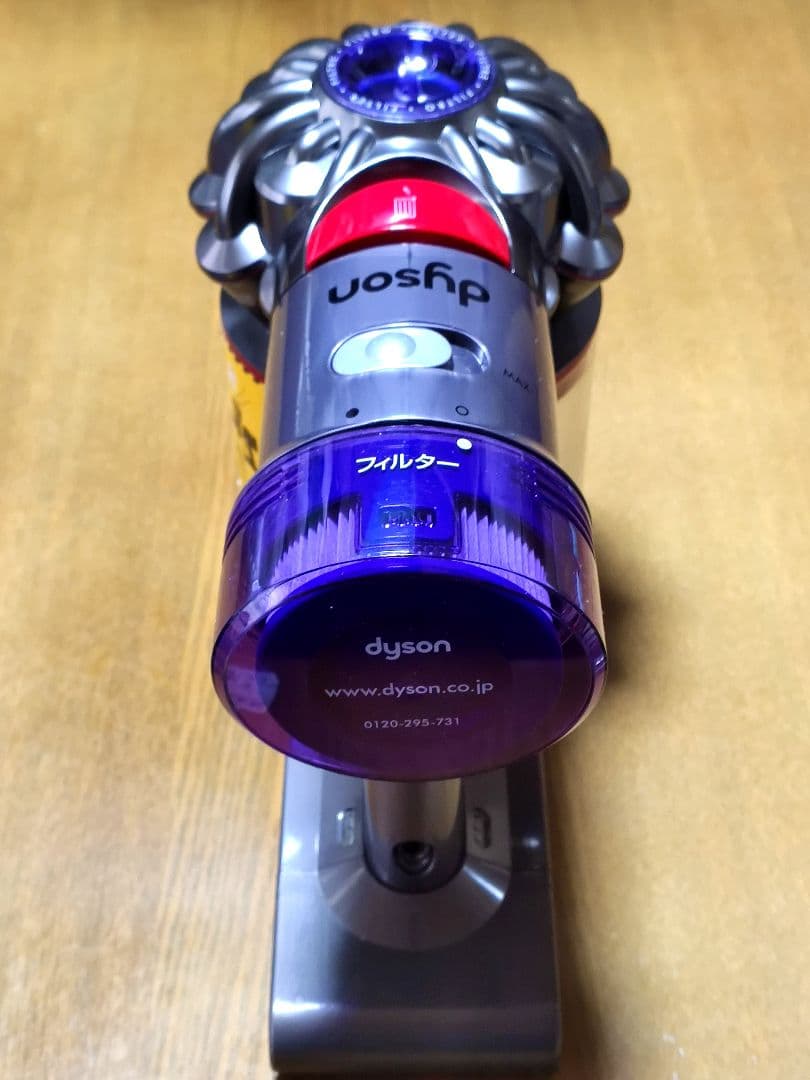 ダイソン V8SV10K 掃除機 分解清掃済み 動作品 純正バッテリー３つセット