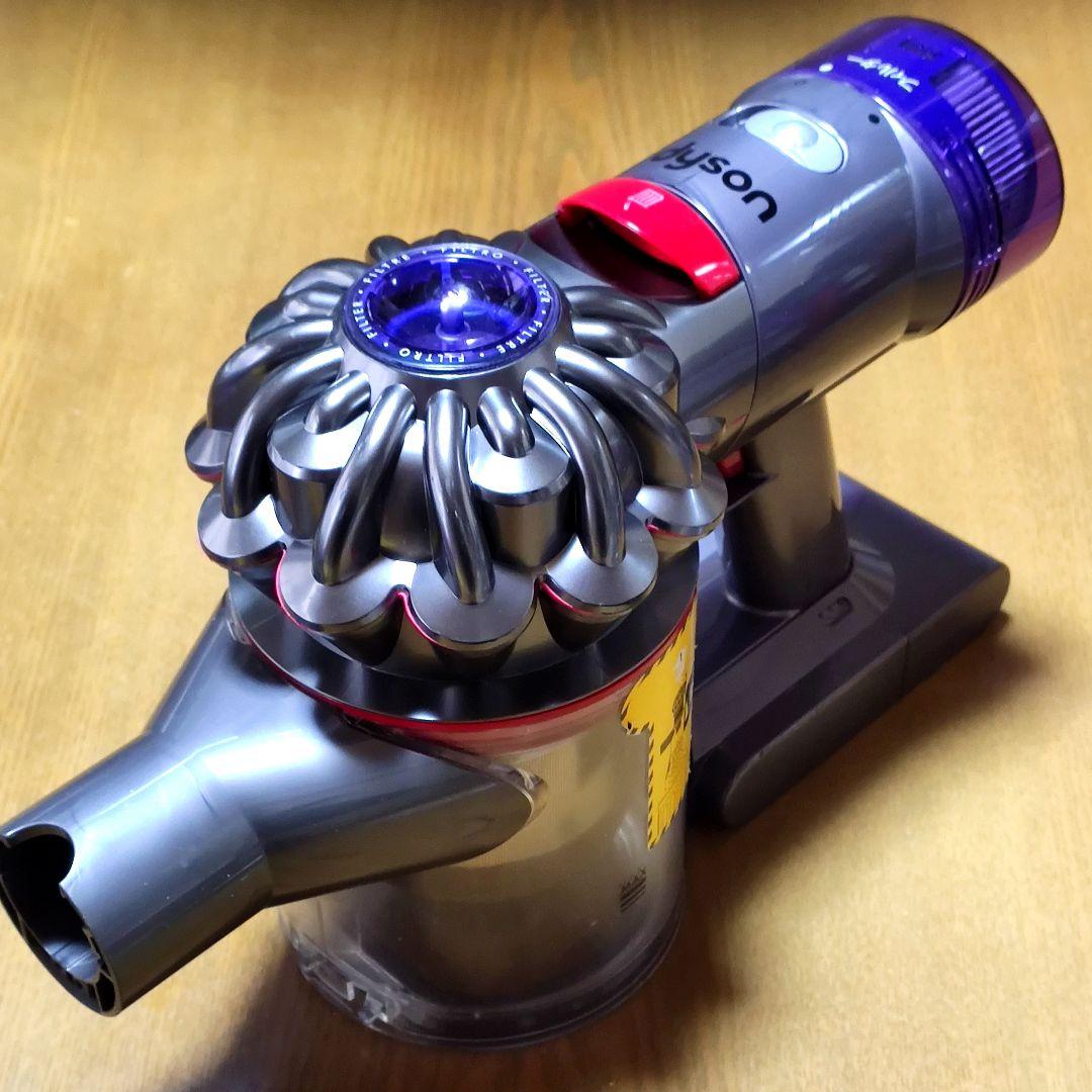 ダイソン V8SV10K 掃除機 分解清掃済み 動作品 純正バッテリー３つセット