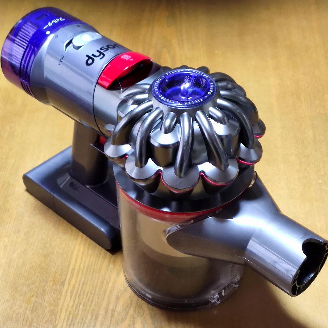 ダイソン V8SV10K 掃除機 分解清掃済み 動作品 純正バッテリー３つセット
