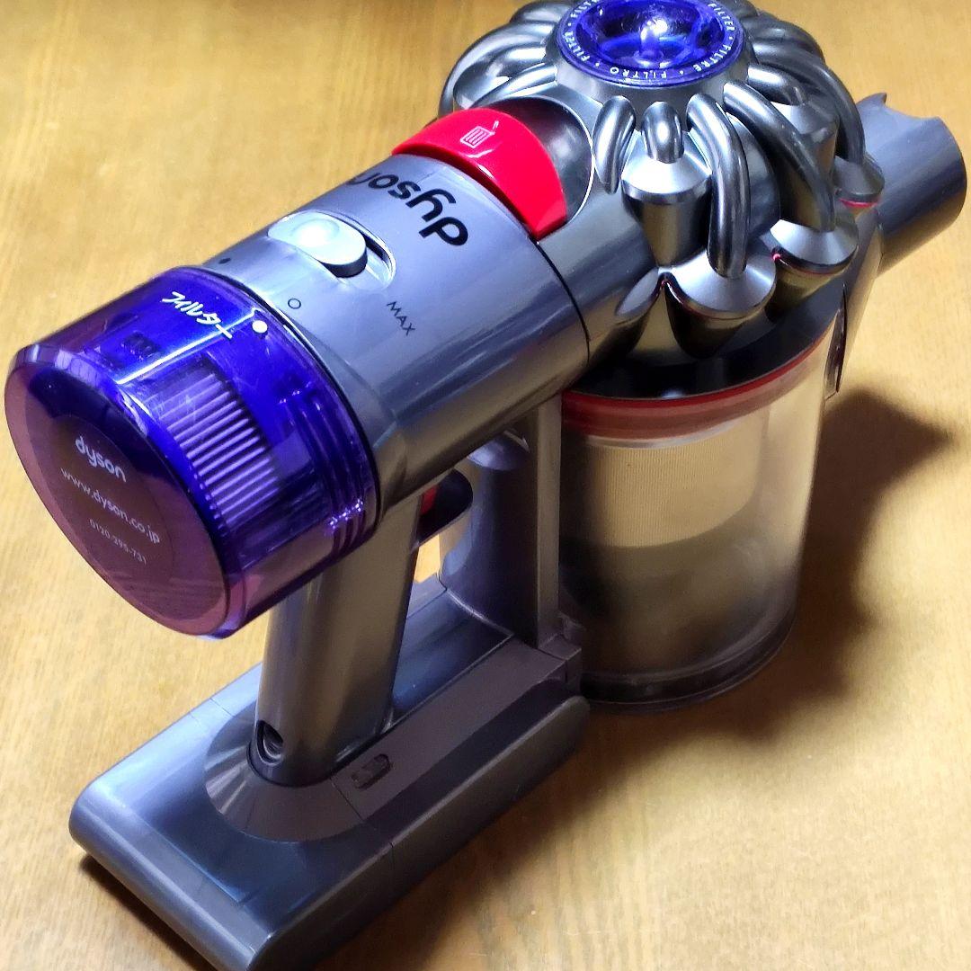 ダイソン V8SV10K 掃除機 分解清掃済み 動作品 純正バッテリー３つセット