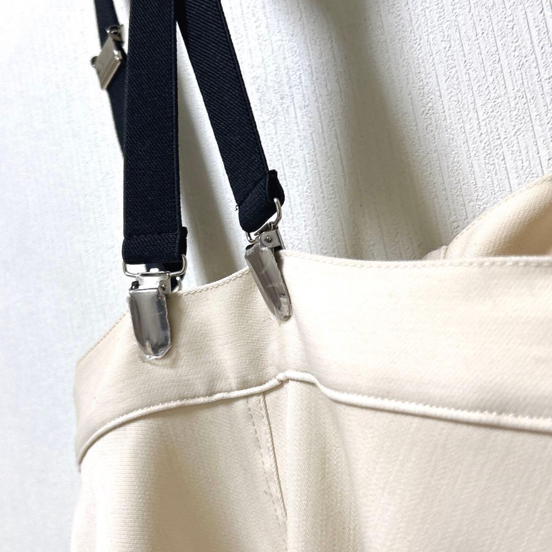 【MAISONSPECIAL】サスペンダー付きカーゴパンツ【定価¥22,000】