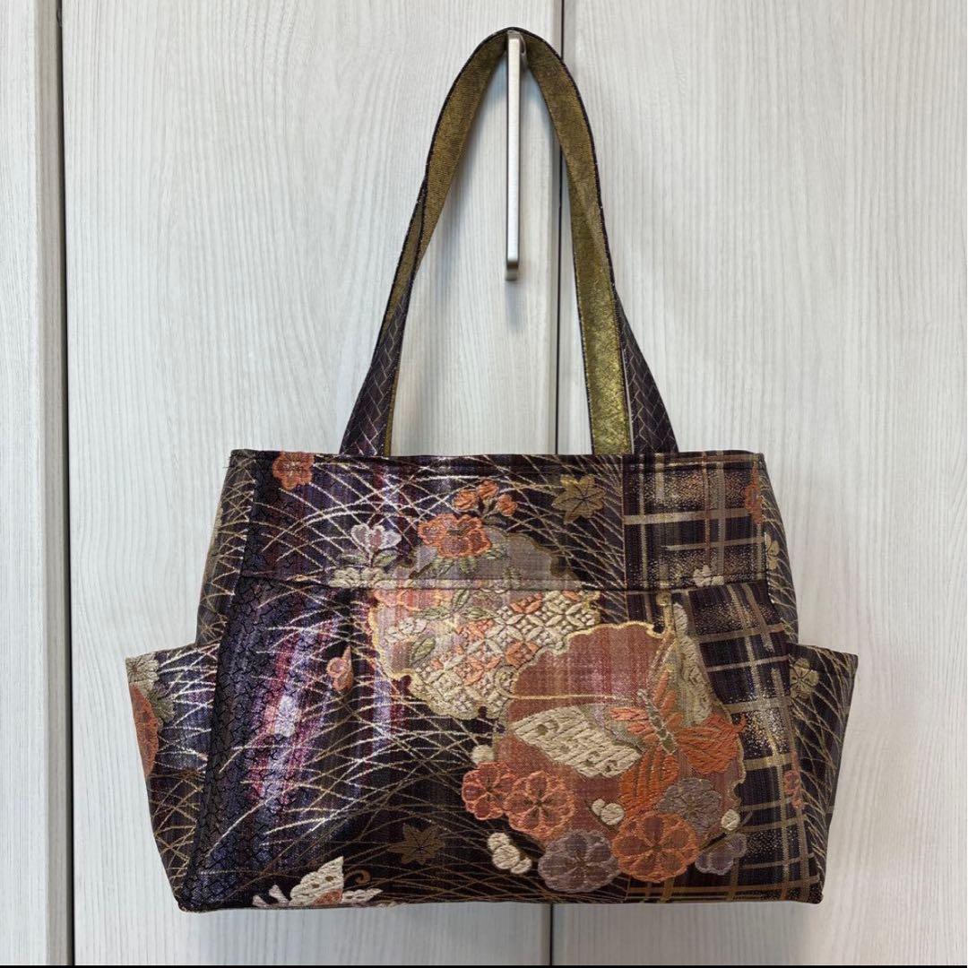 【専用】710-2、709-3、709-4、712-1）着物帯を使ったバッグ