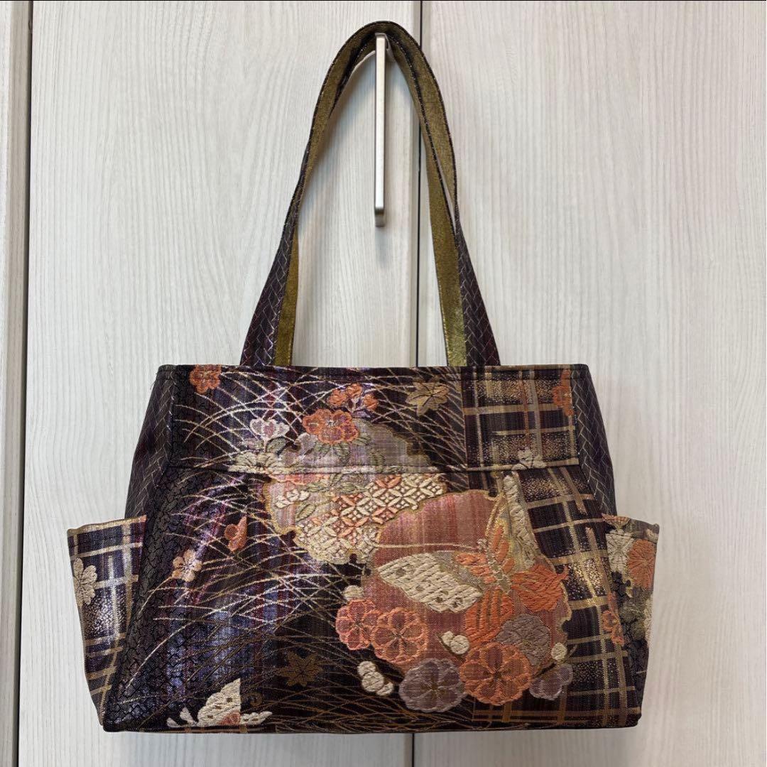 【専用】710-2、709-3、709-4、712-1）着物帯を使ったバッグ