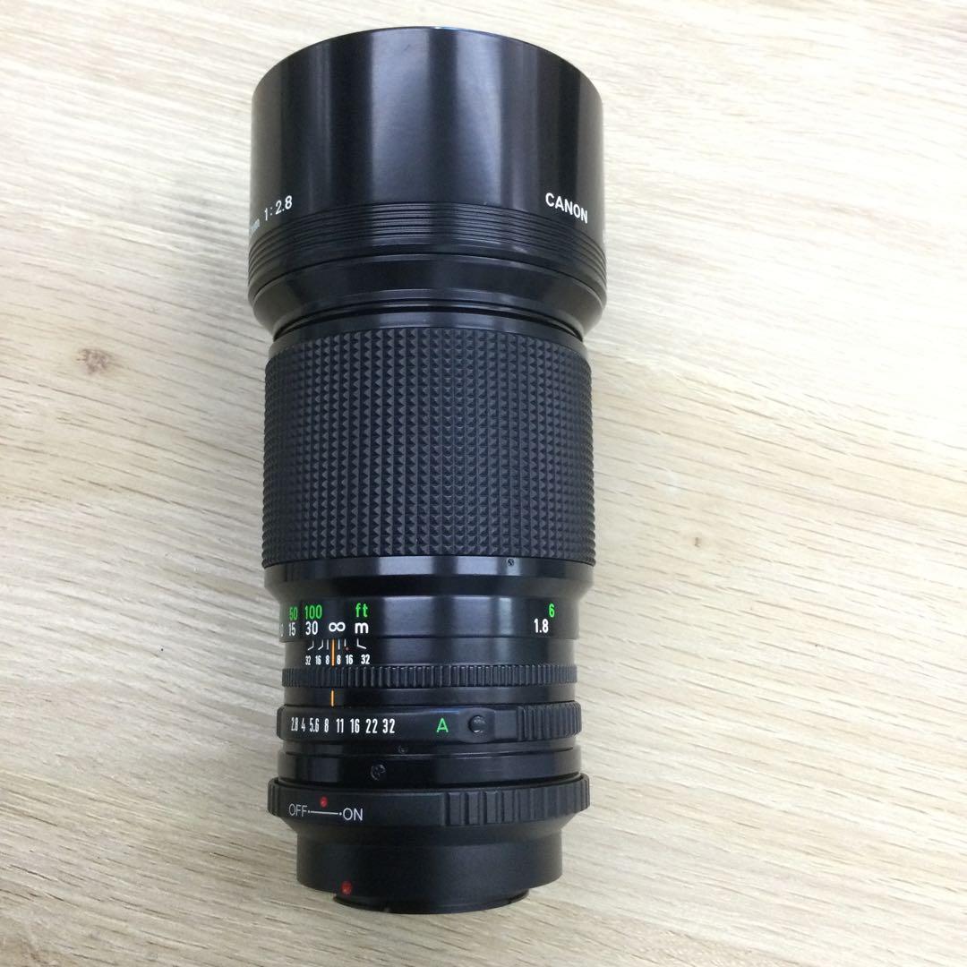 61、Canon 200mm f/2.8 単焦点レンズ