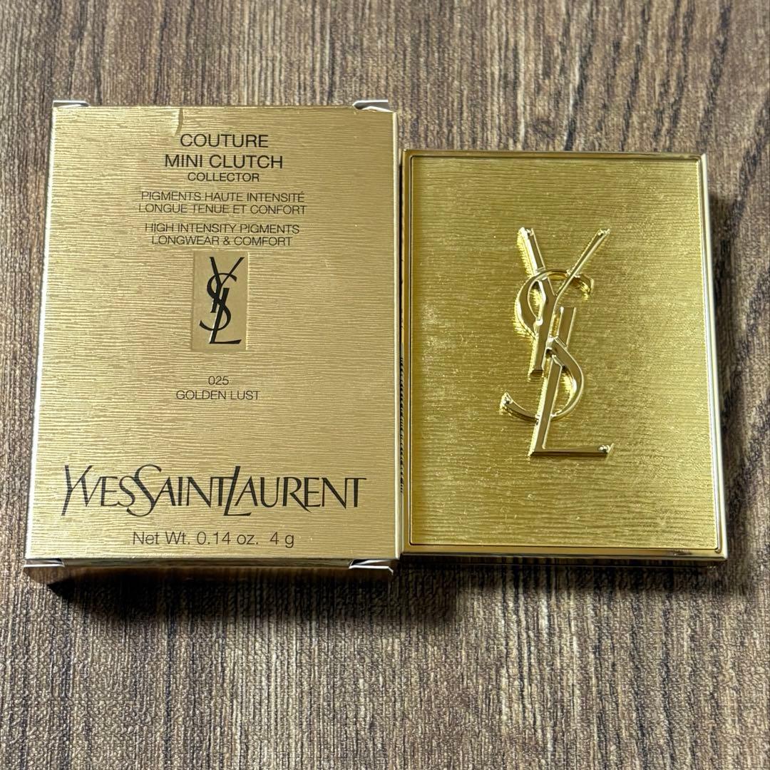 YSLクチュールミニクラッチ025ゴールデンラスト未使用