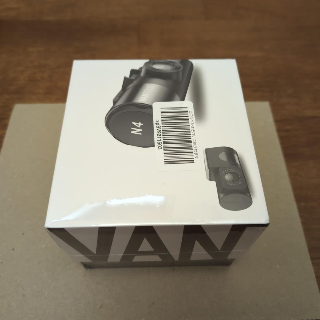 新品 未開封 VANTRUE N4 ドライブレコーダー 吸盤式GPSマウント付属