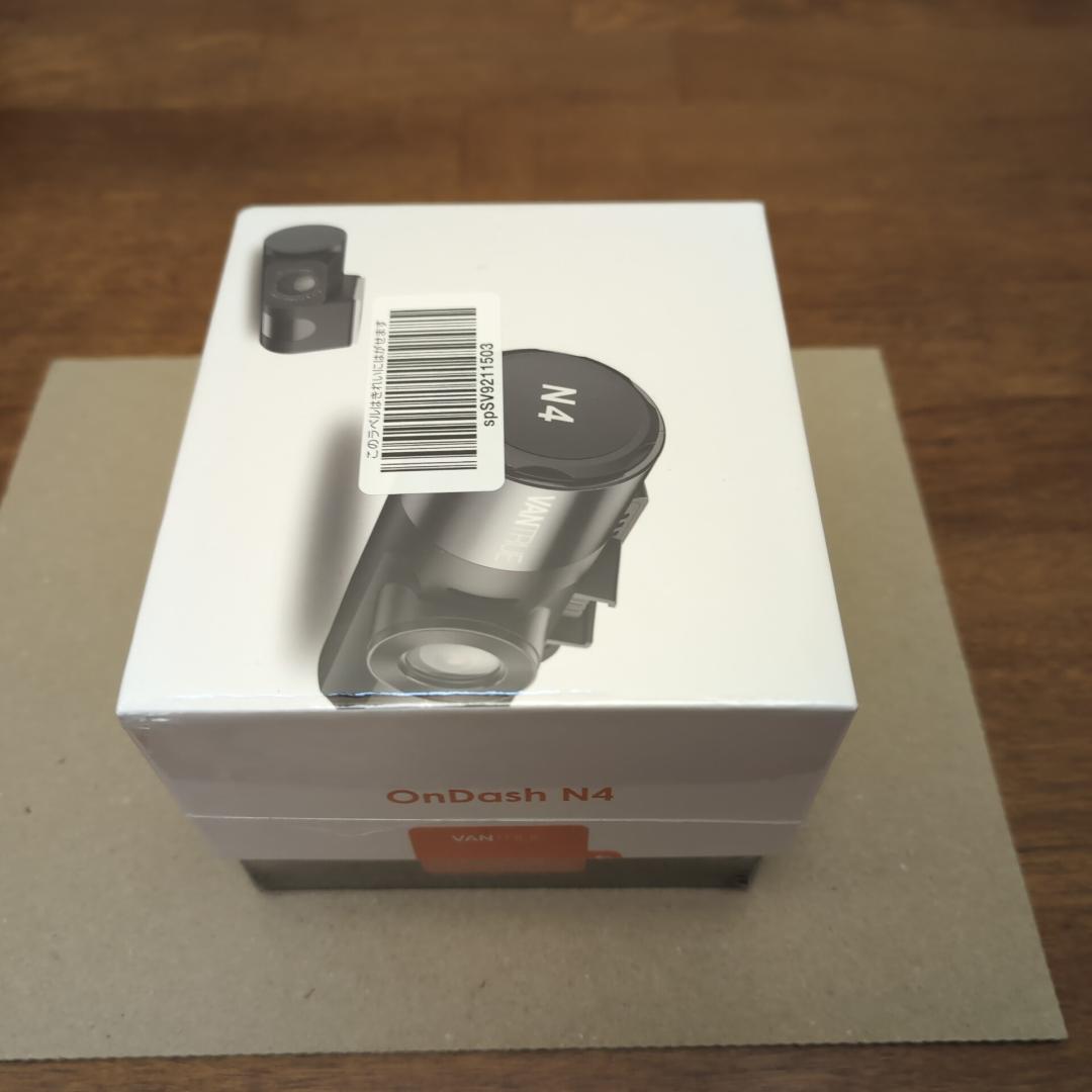 新品 未開封 VANTRUE N4 ドライブレコーダー 吸盤式GPSマウント付属