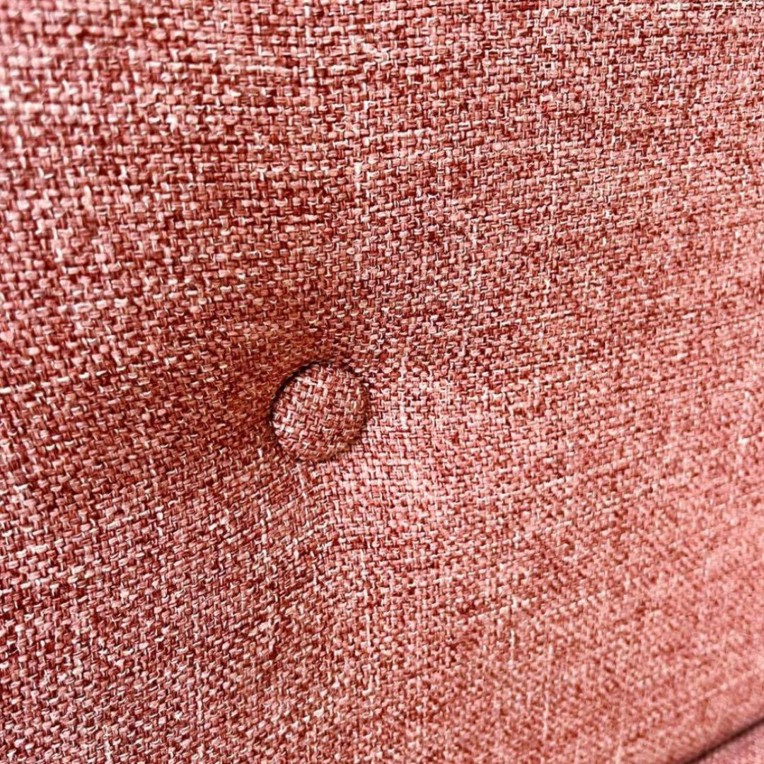 取付無料！フランフラン アマート 姫系ピンクファブリックソファ✨