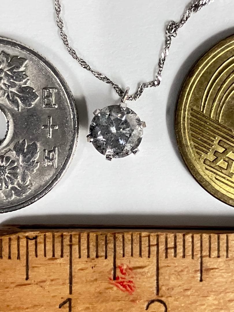 1.014ct 天然ダイヤモンド　ネックレス　TDL鑑定書