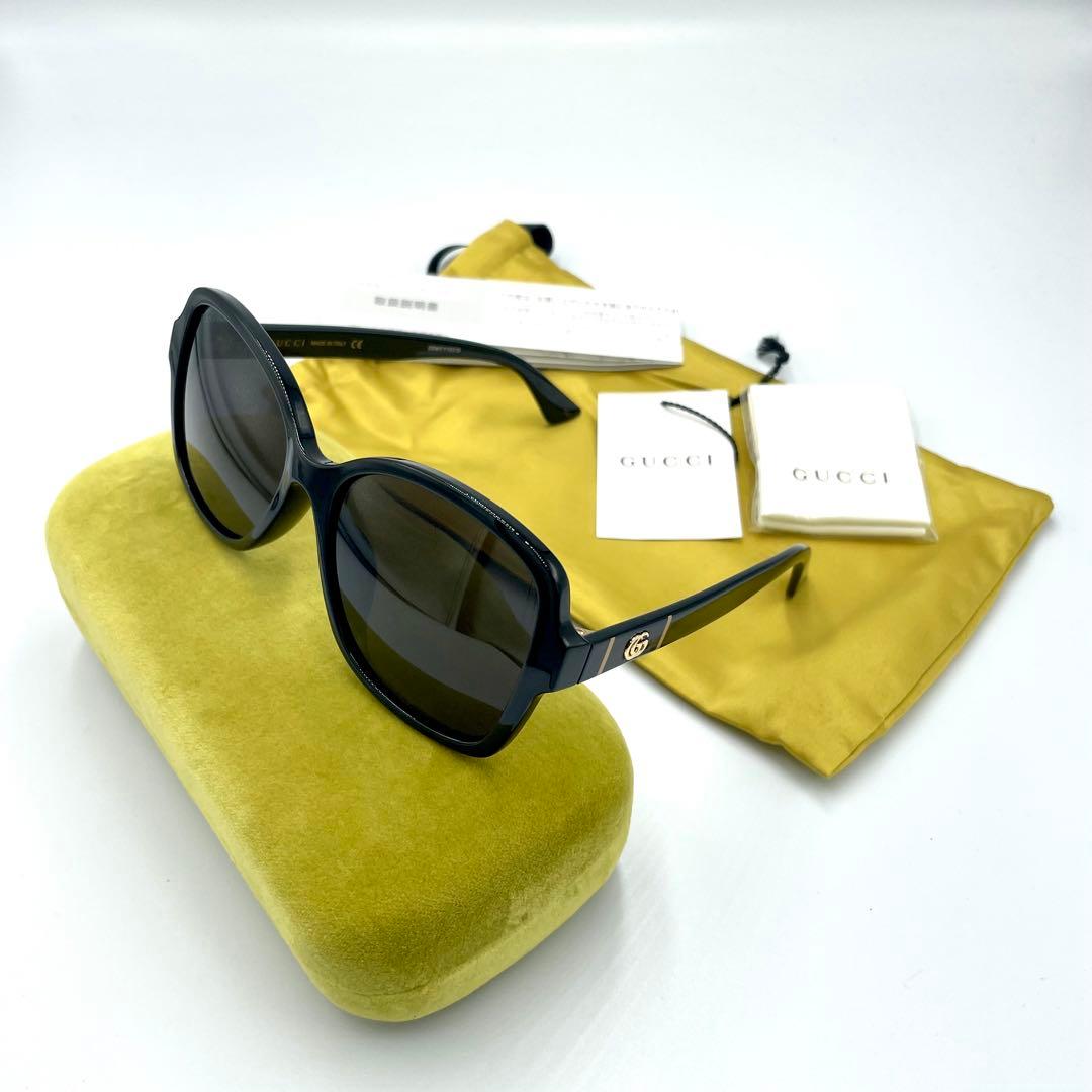 ✨極美品✨GUCCI グッチ サングラス GG0765SA マーモント ブラック