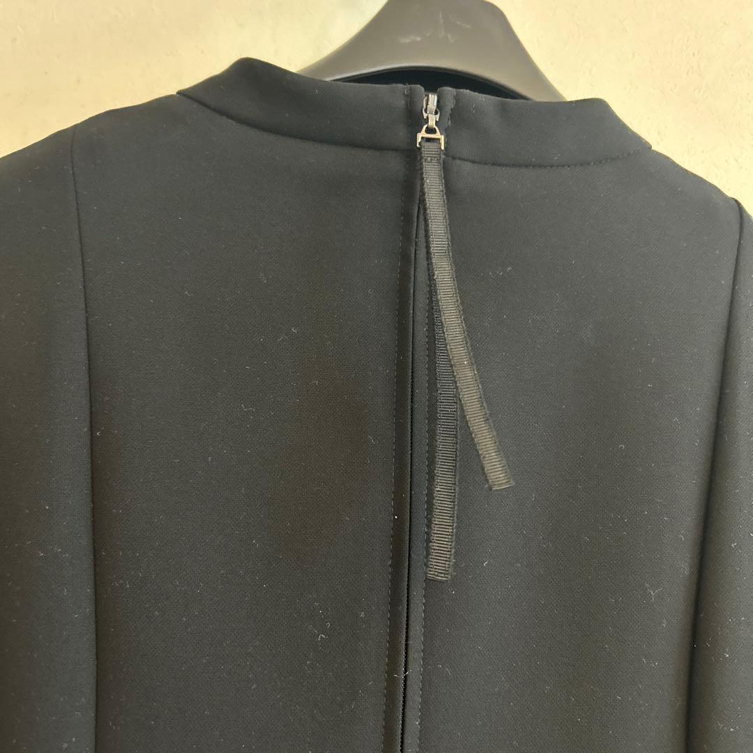 Rene 長袖　ボータイ　ワンピース　36