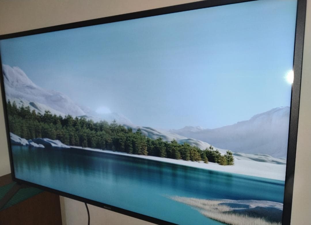 PHILIPS 438P1/11 42.5型 4Kモニター【使用4ヶ月】