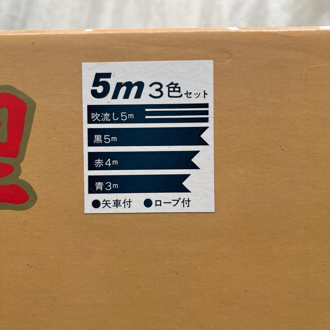 鯉のぼり　5m 黄金