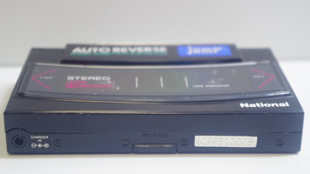 T0827 ナショナル JUMP RQ-JA100 ポータブルカセットプレーヤー