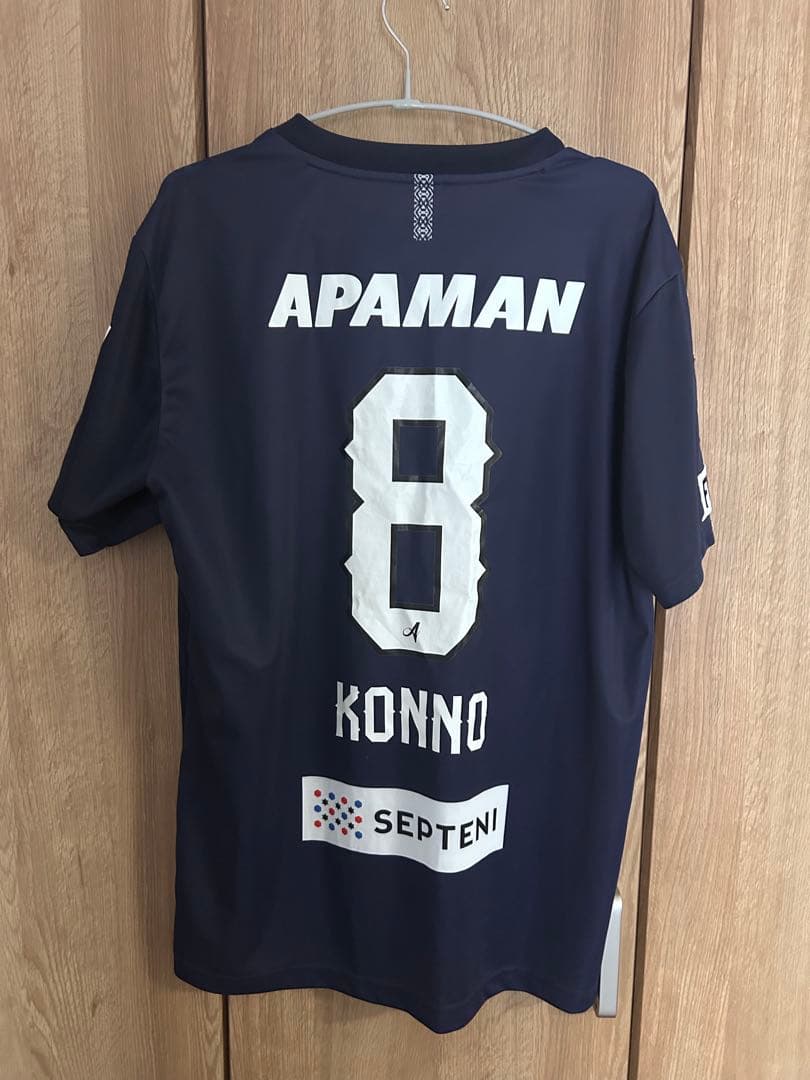 【ポン】アビスパ福岡2025ユニフォーム 紺野XOサイズ