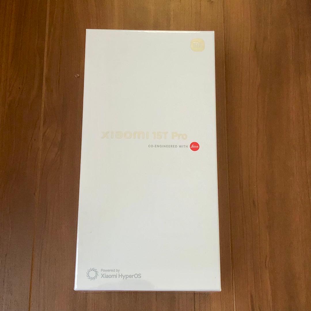 新品 Xiaomi 15T Pro 12GB+256GB モカゴールド シャオミ