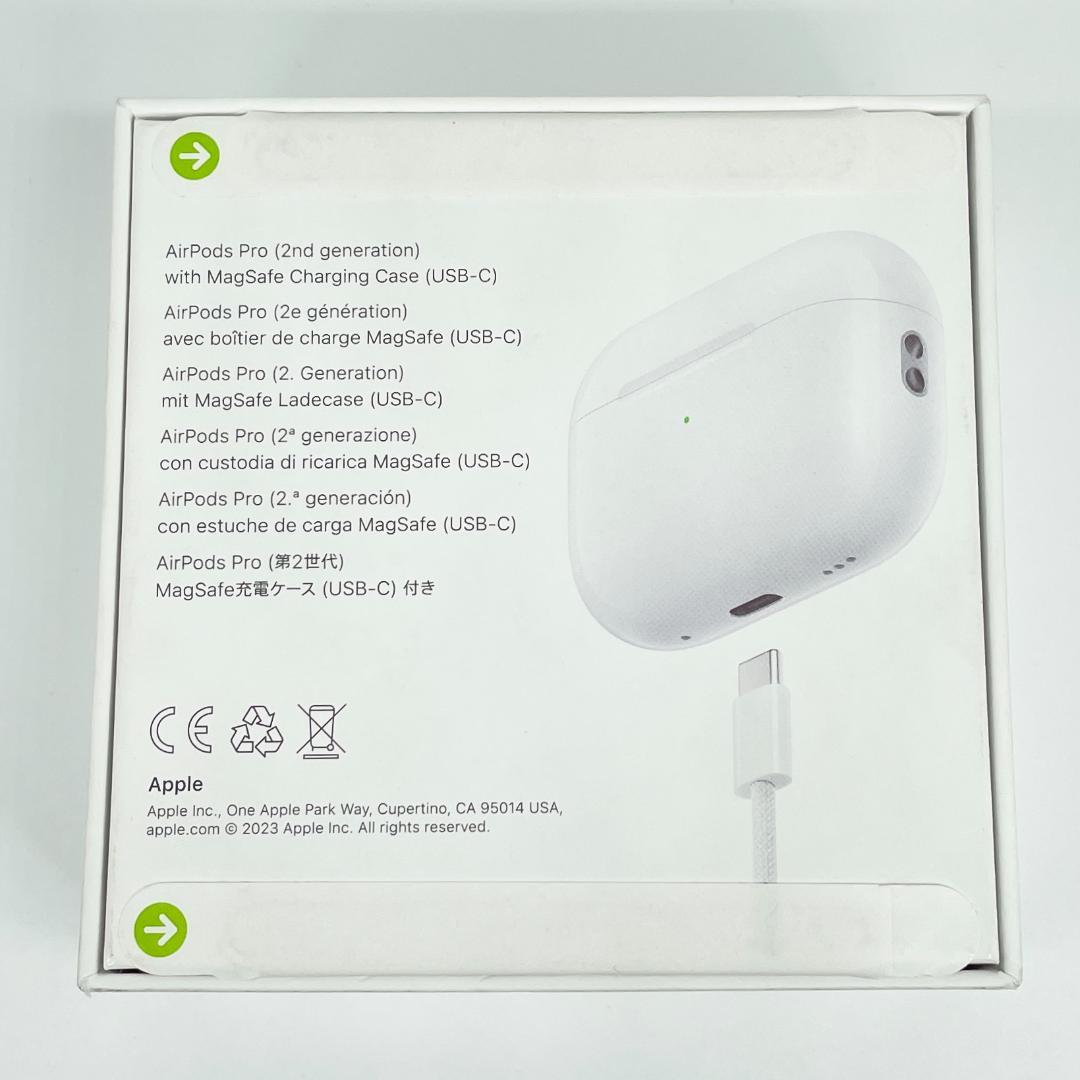 即配【未開封】AirPods Pro 第2世代 A2968 ワイヤレスイヤホン