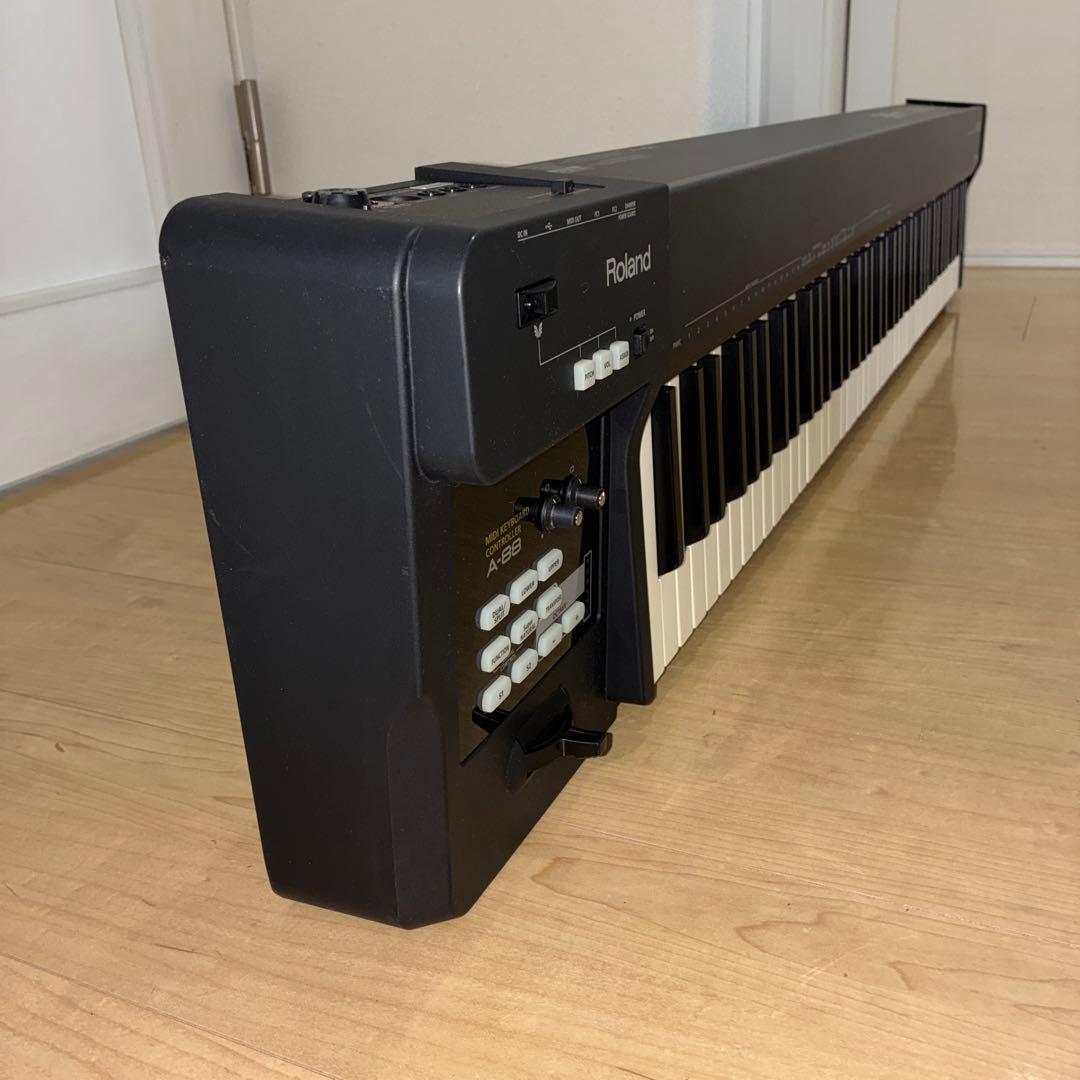 送料込み【美品】Roland A-88 電子ピアノMIDIキーボード ローランド