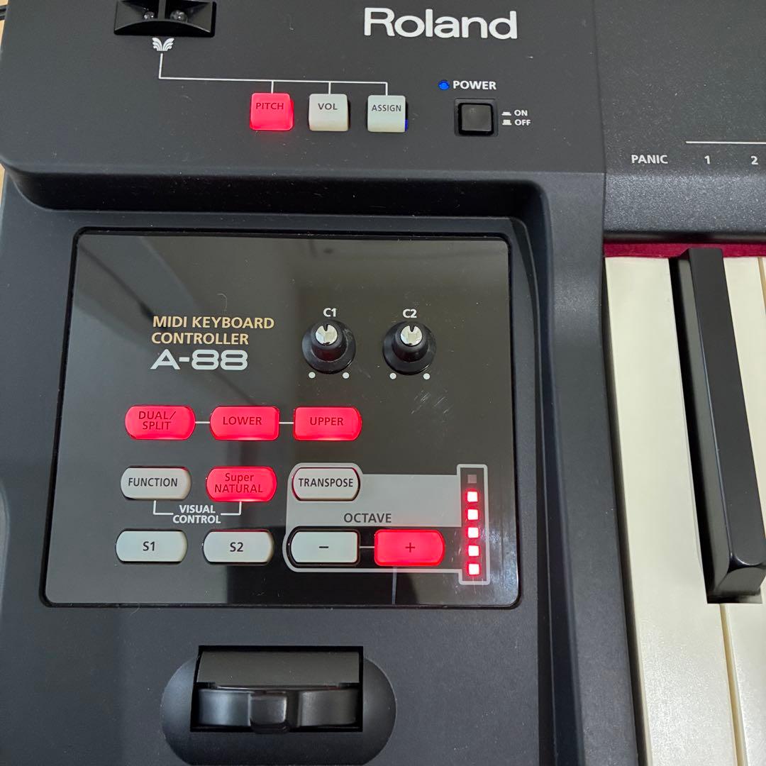 送料込み【美品】Roland A-88 電子ピアノMIDIキーボード ローランド