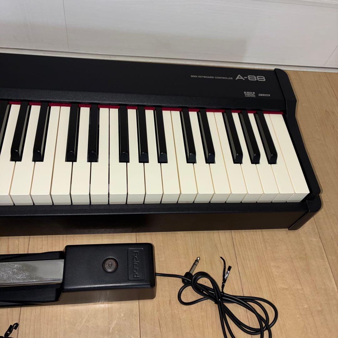 送料込み【美品】Roland A-88 電子ピアノMIDIキーボード ローランド