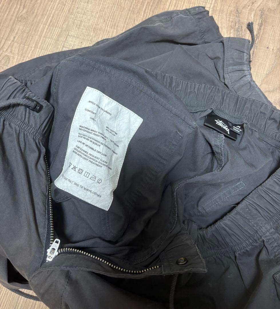 STUSSY NYCO OVER TROUSERS カーゴパンツ　M