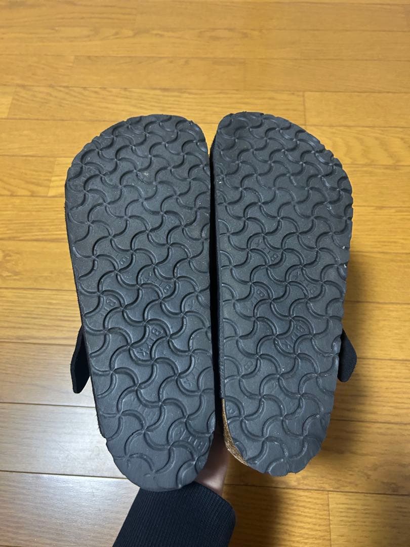 Birkenstock 黒 ボストン44
