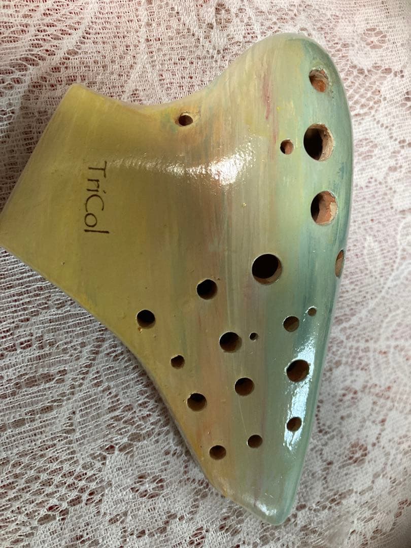 トリプルオカリナAC管♡TRICOL♡アルトC軽量で美しく吹きやすい複数管