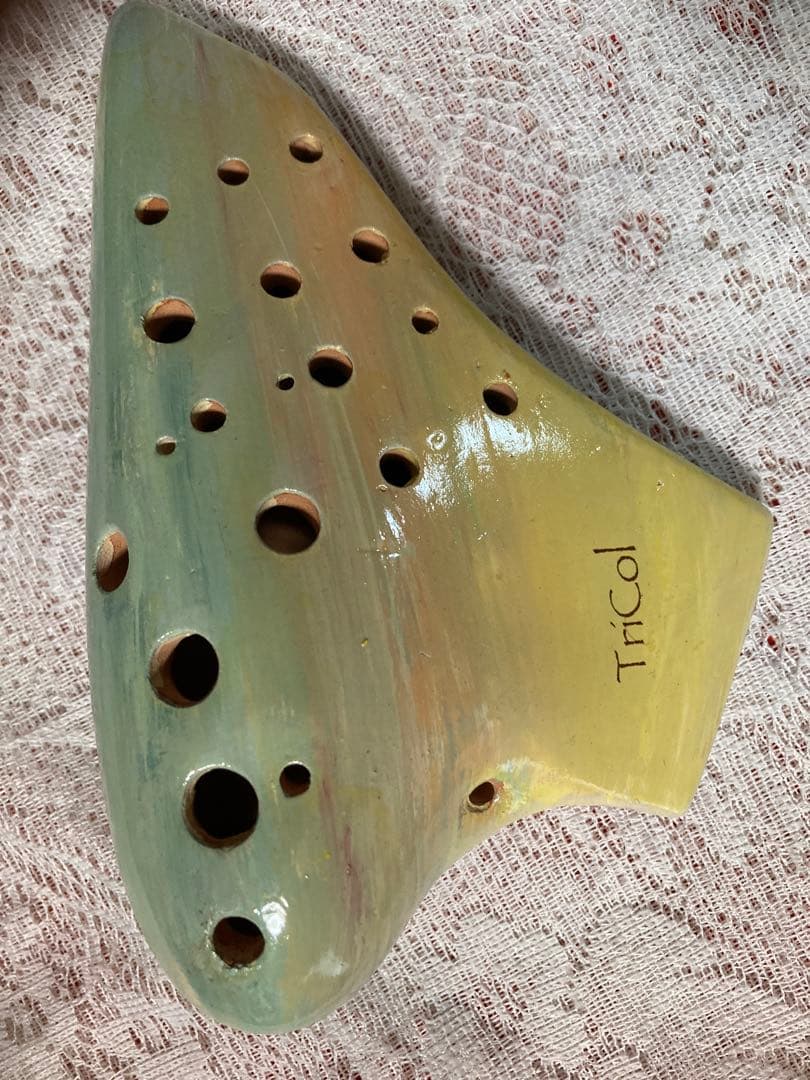 トリプルオカリナAC管♡TRICOL♡アルトC軽量で美しく吹きやすい複数管