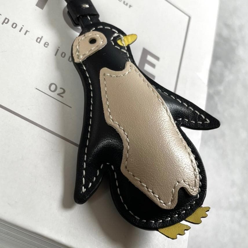 未使用級✨ボナベンチュラ ペンギンチャーム 箱付き アニマル