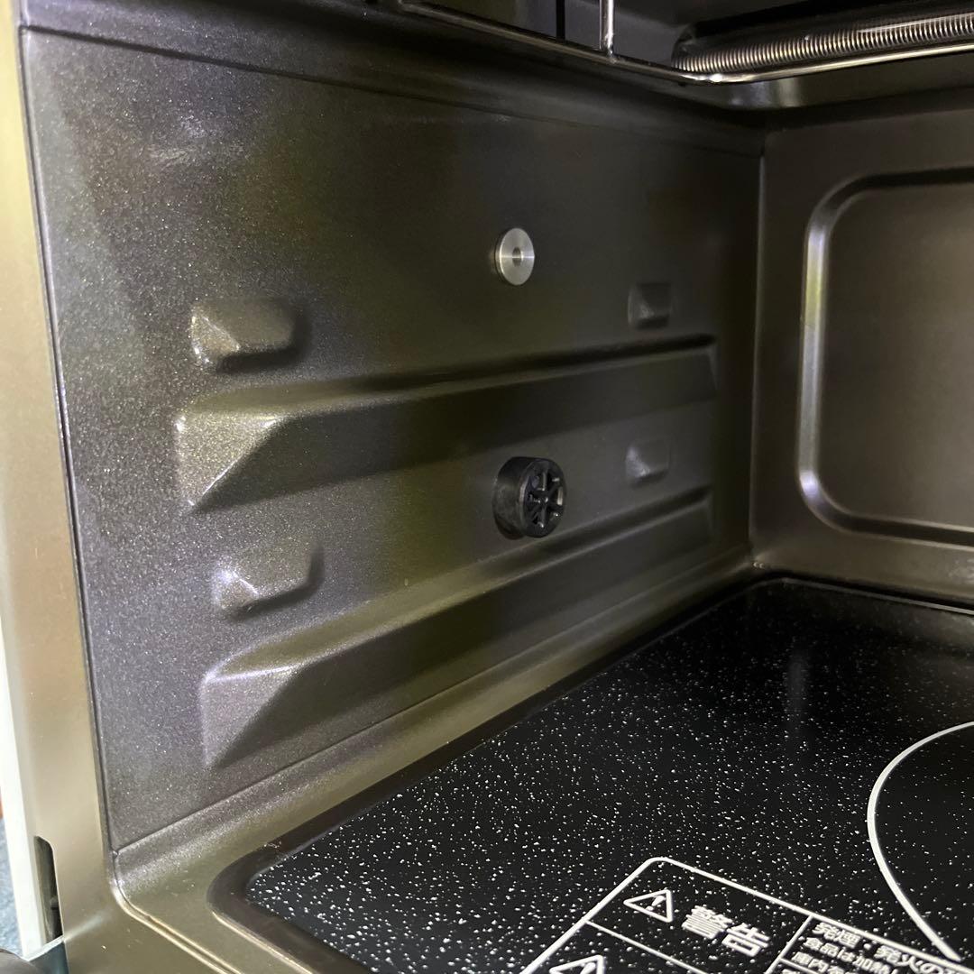 ツインバード スチームオーブンレンジ 23L 加熱水蒸気 DR-F871W