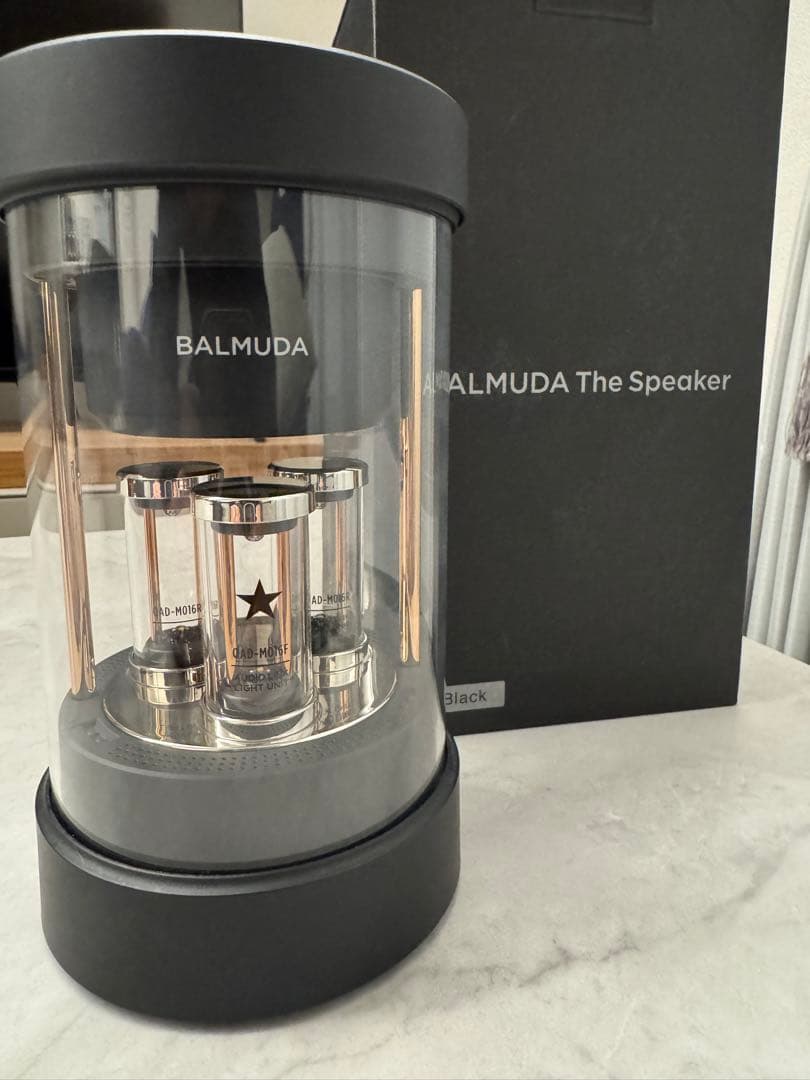 【美品】BALMUDA The Speaker ブラック