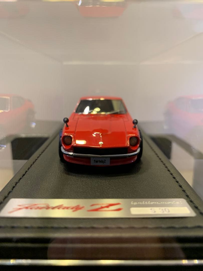 イグニッションモデル　1/43 フェアレディ　Z S30 レッド