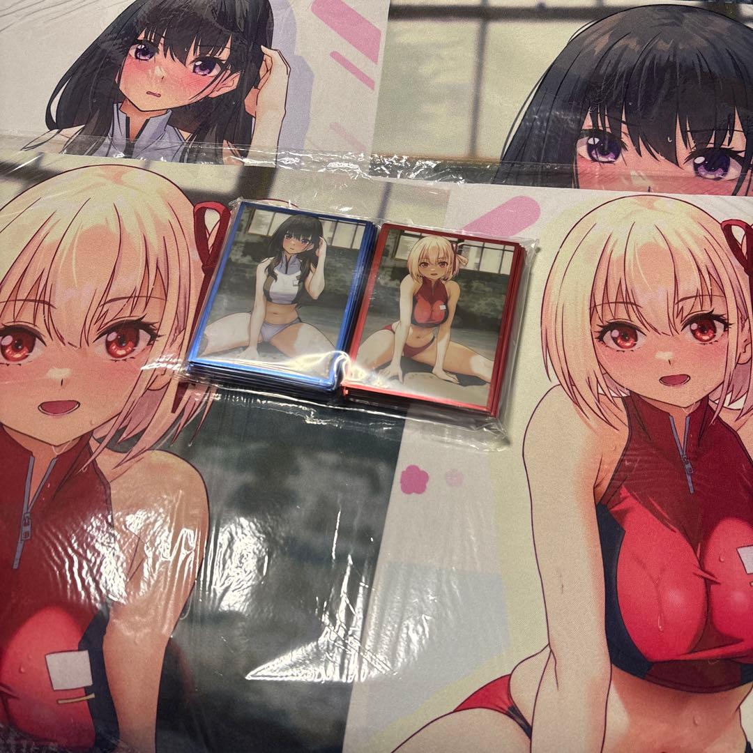 リコリコ　プレイマット とスリーブセット　 【同人スリーブ】　　新品未開封