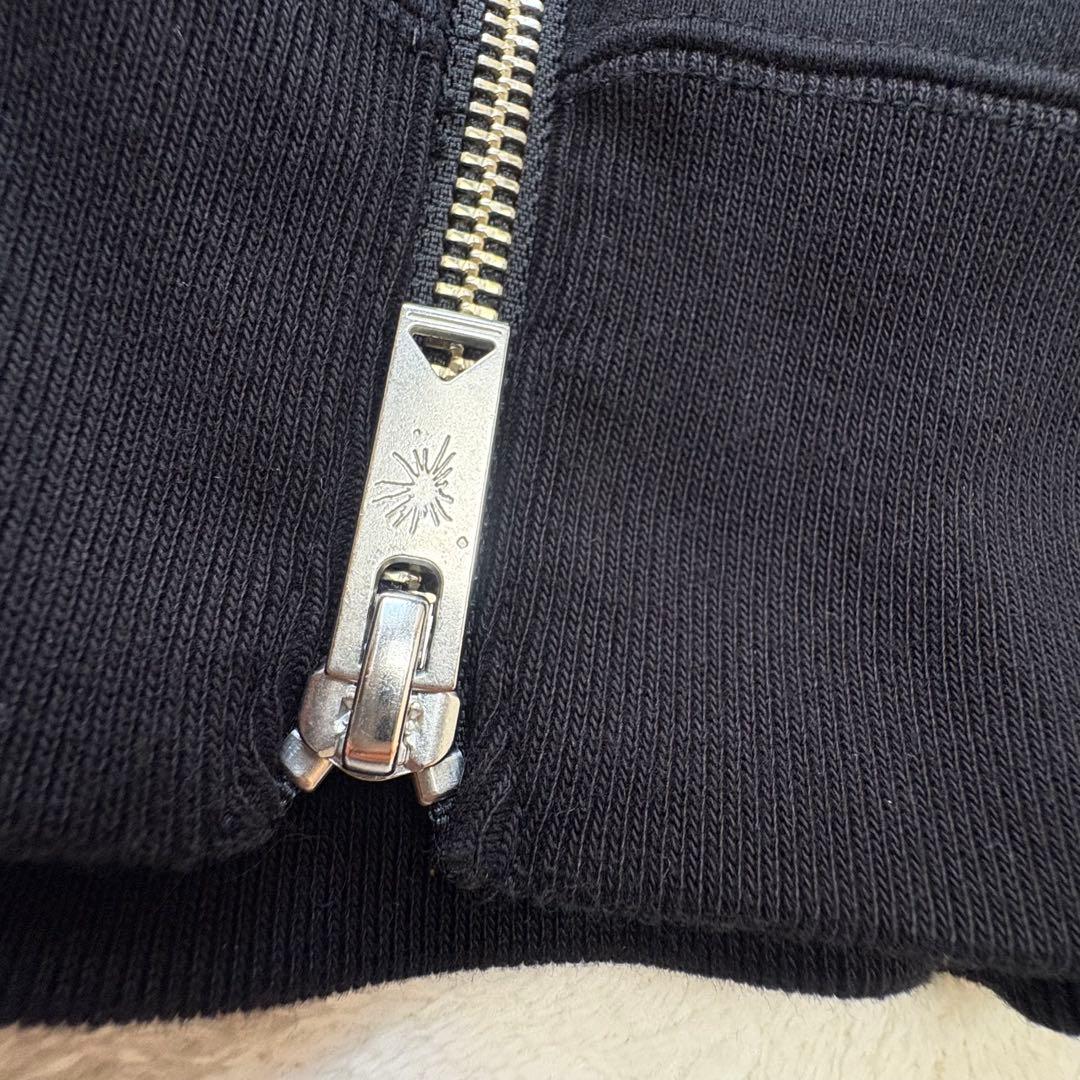 【美品✨】ミハラヤスヒロ ウエストタックフーディー パーカー ジップ 黒