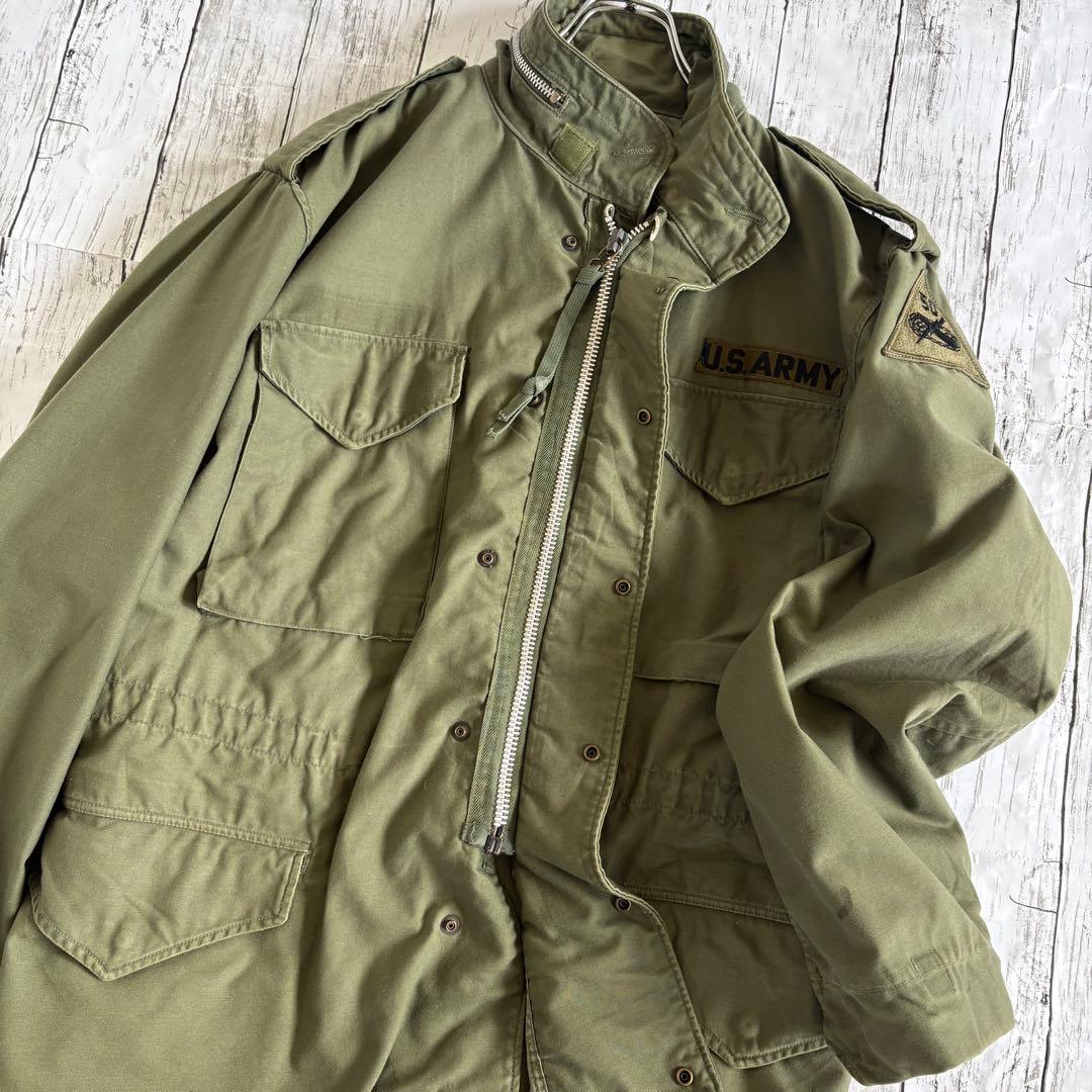 60s 70s 米軍 U.S.ARMY M-65 フィールドジャケット 2nd
