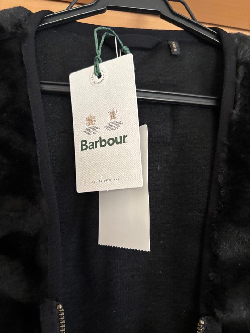 Barbour ファーベスト 38 黒 M