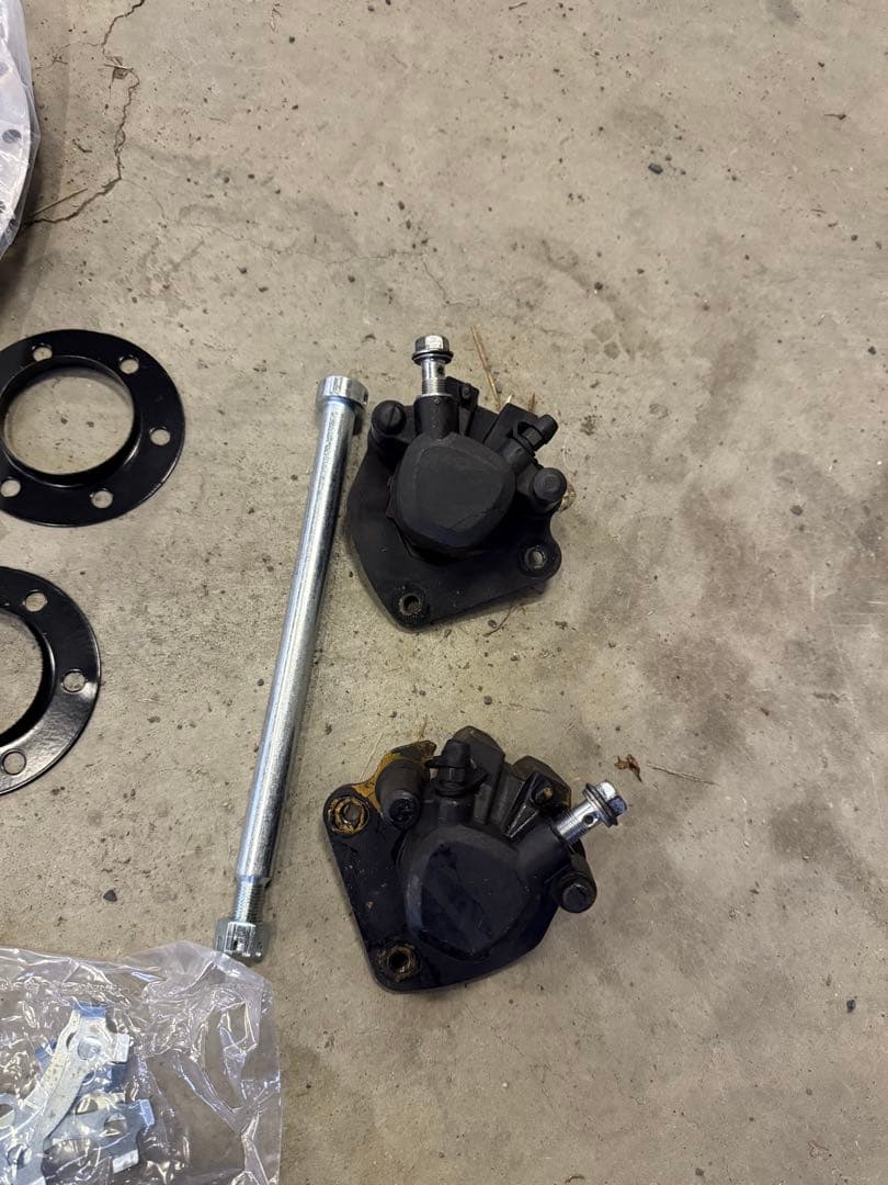 gs400.gt380フロントフォークダブル