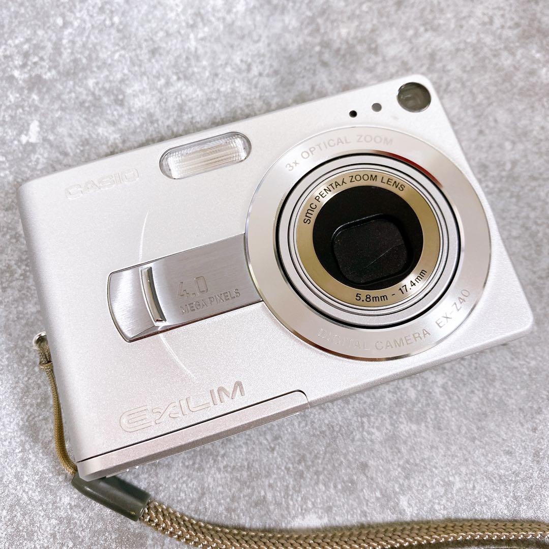 CASIO EXILIM ZOOM EX-Z40 シルバー