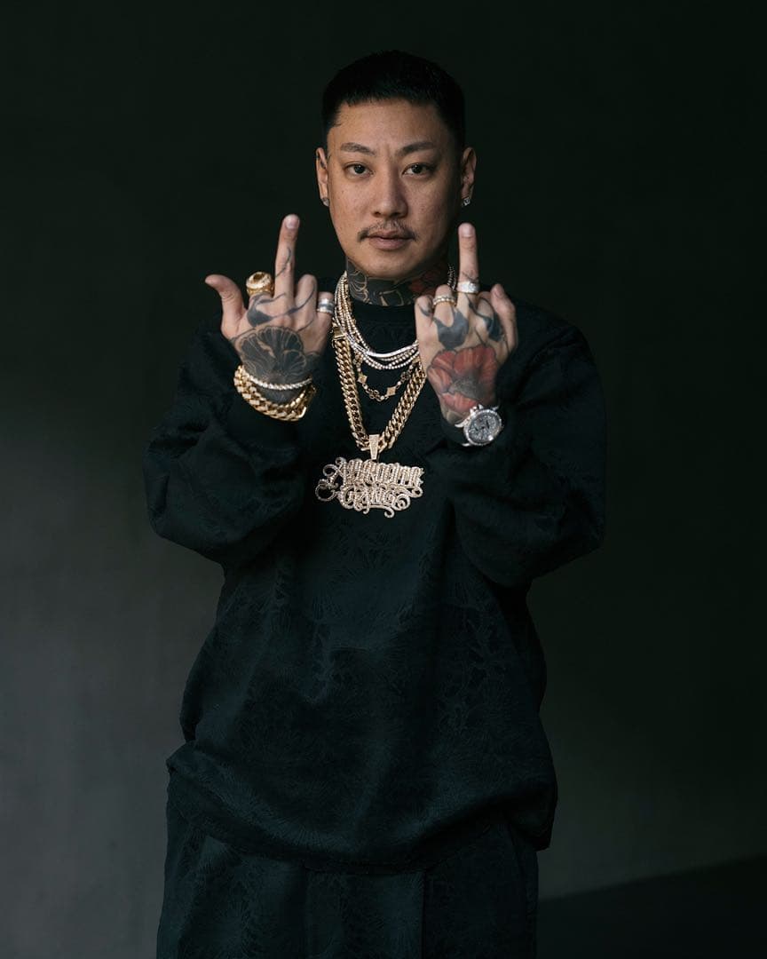 gakkin 松煙墨 VELOUR セットアップ