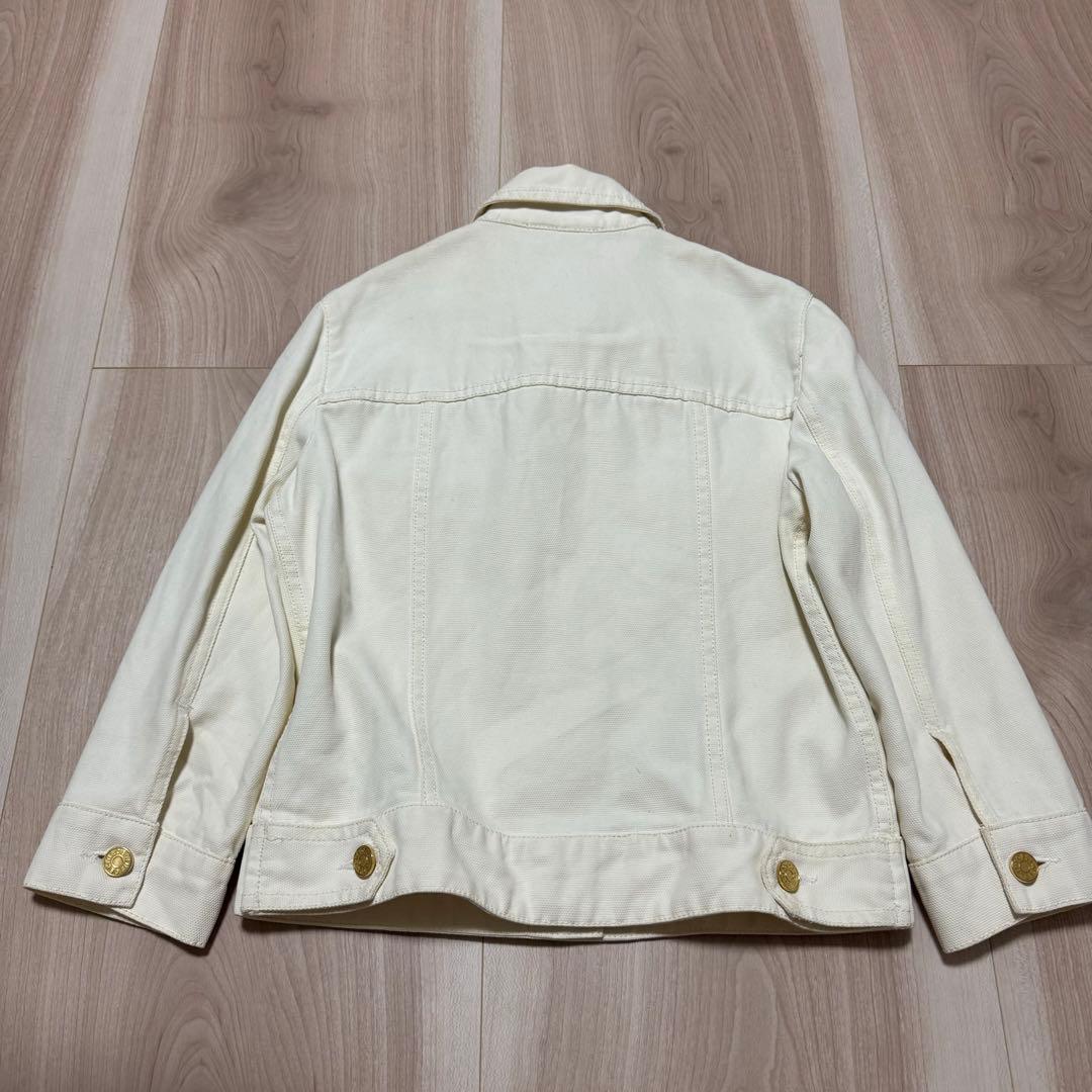 【希少】CELINE デニムジャケット ホワイト 36