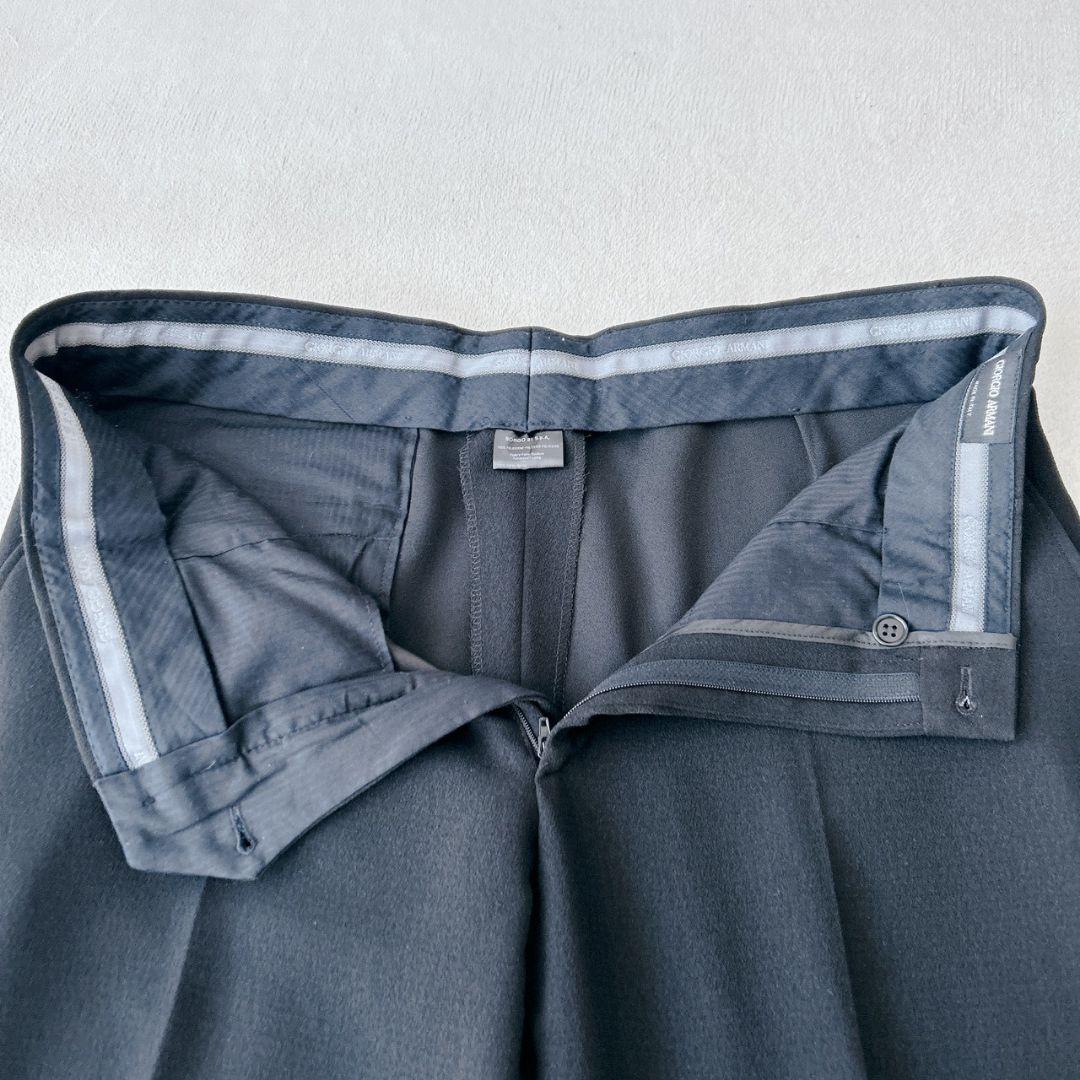 稀少XXXL◎ ジョルジオアルマーニ　スーツ　セットアップ　ブラック